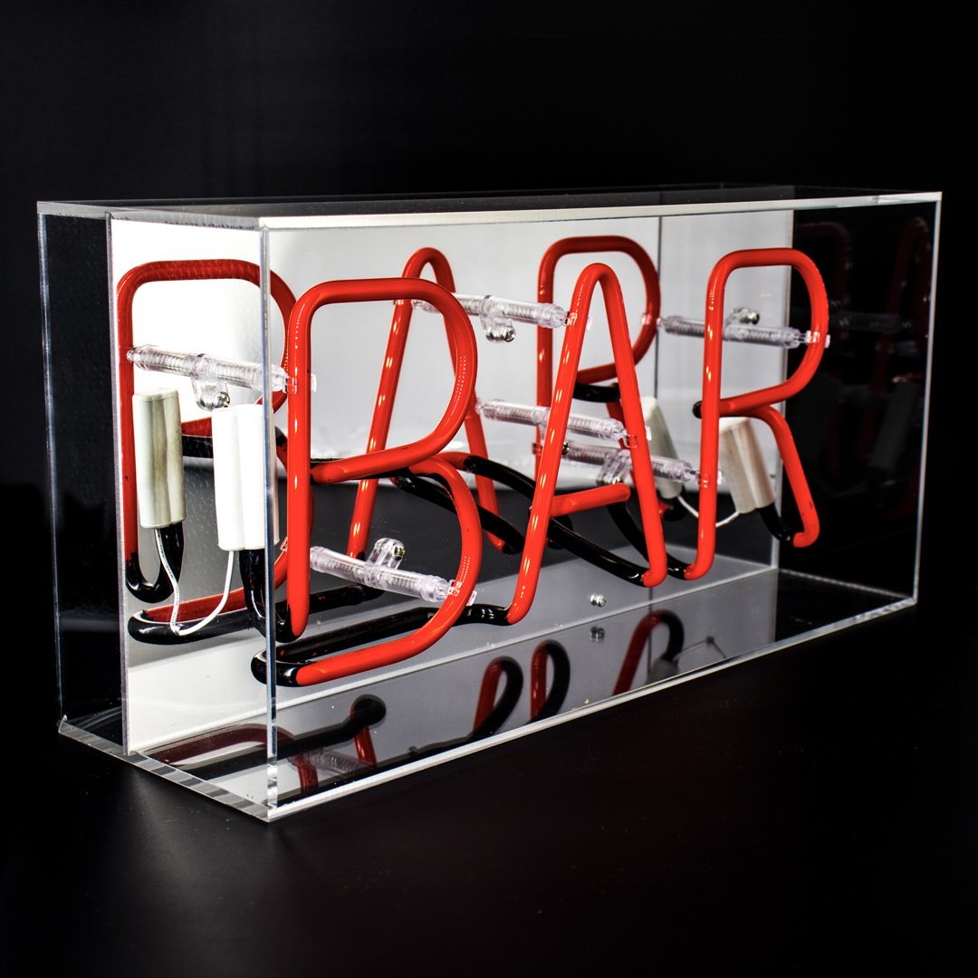 Bar Acrylic Neon Light Box