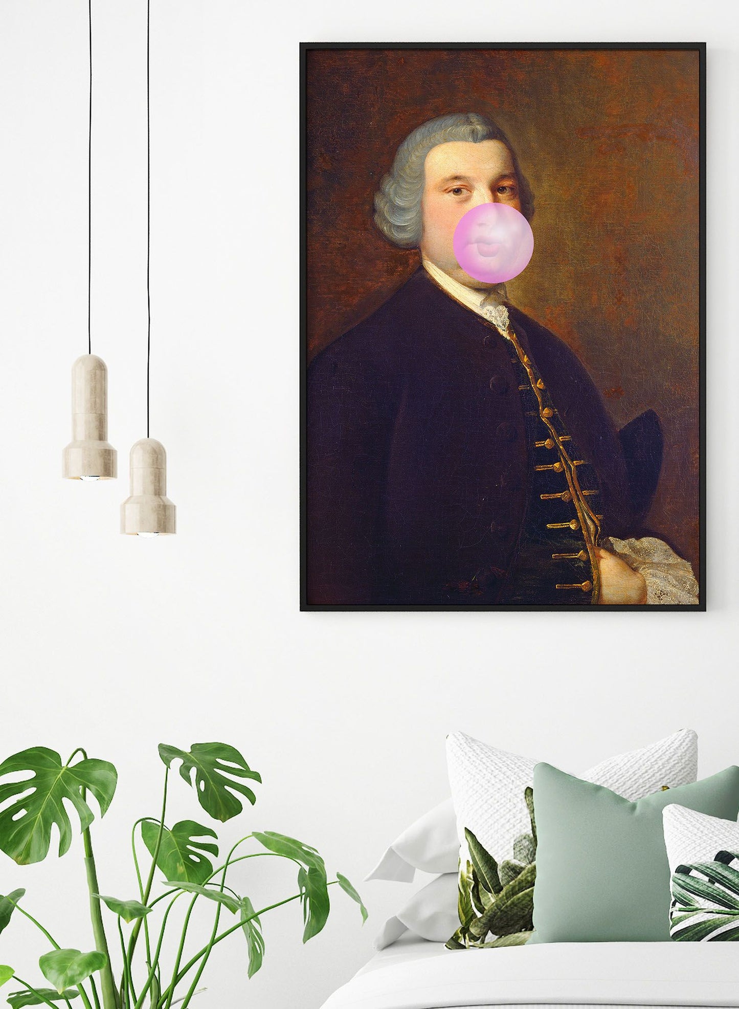 Bubblegum Gent Print