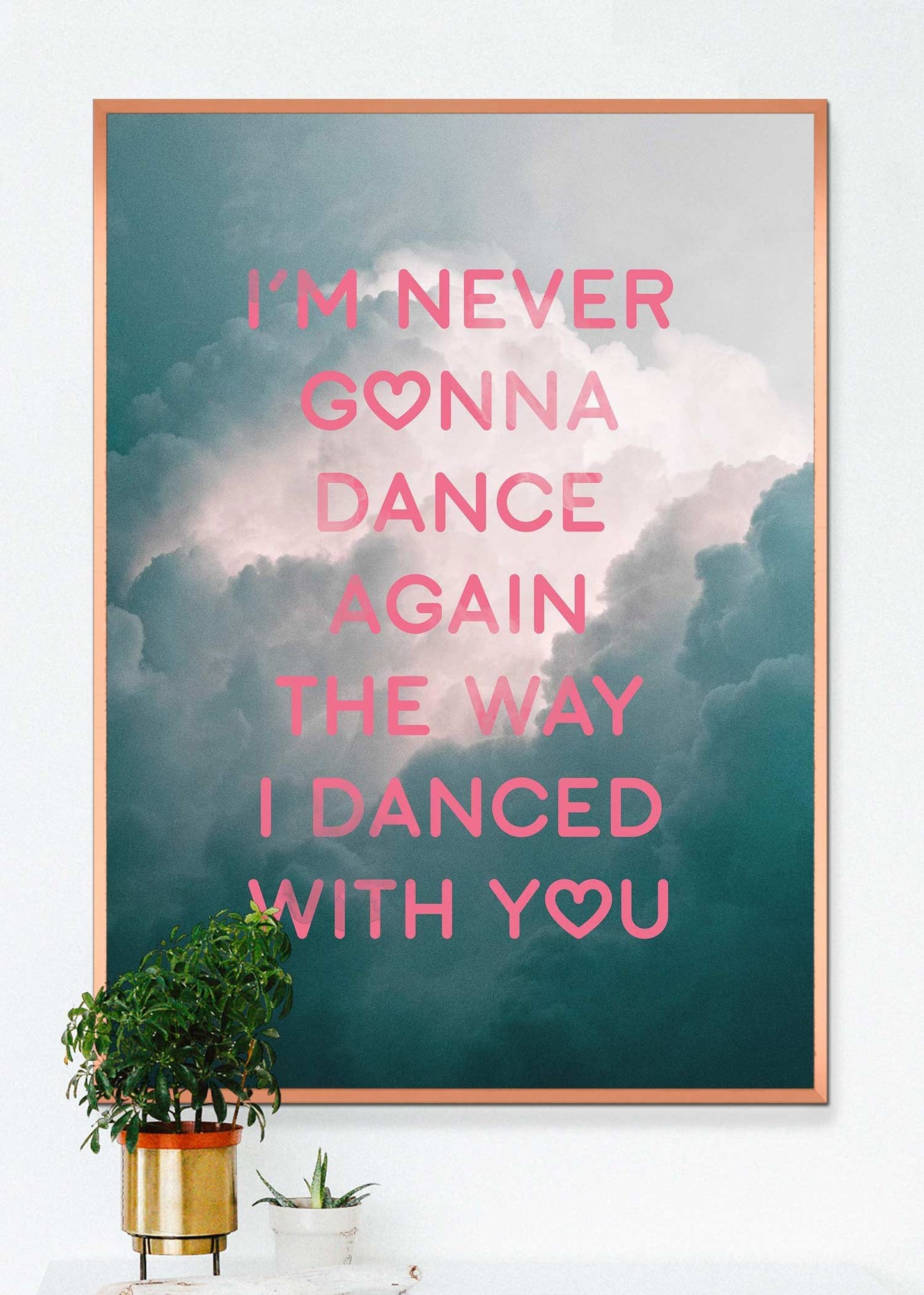 Dance Again Lyrics Print
