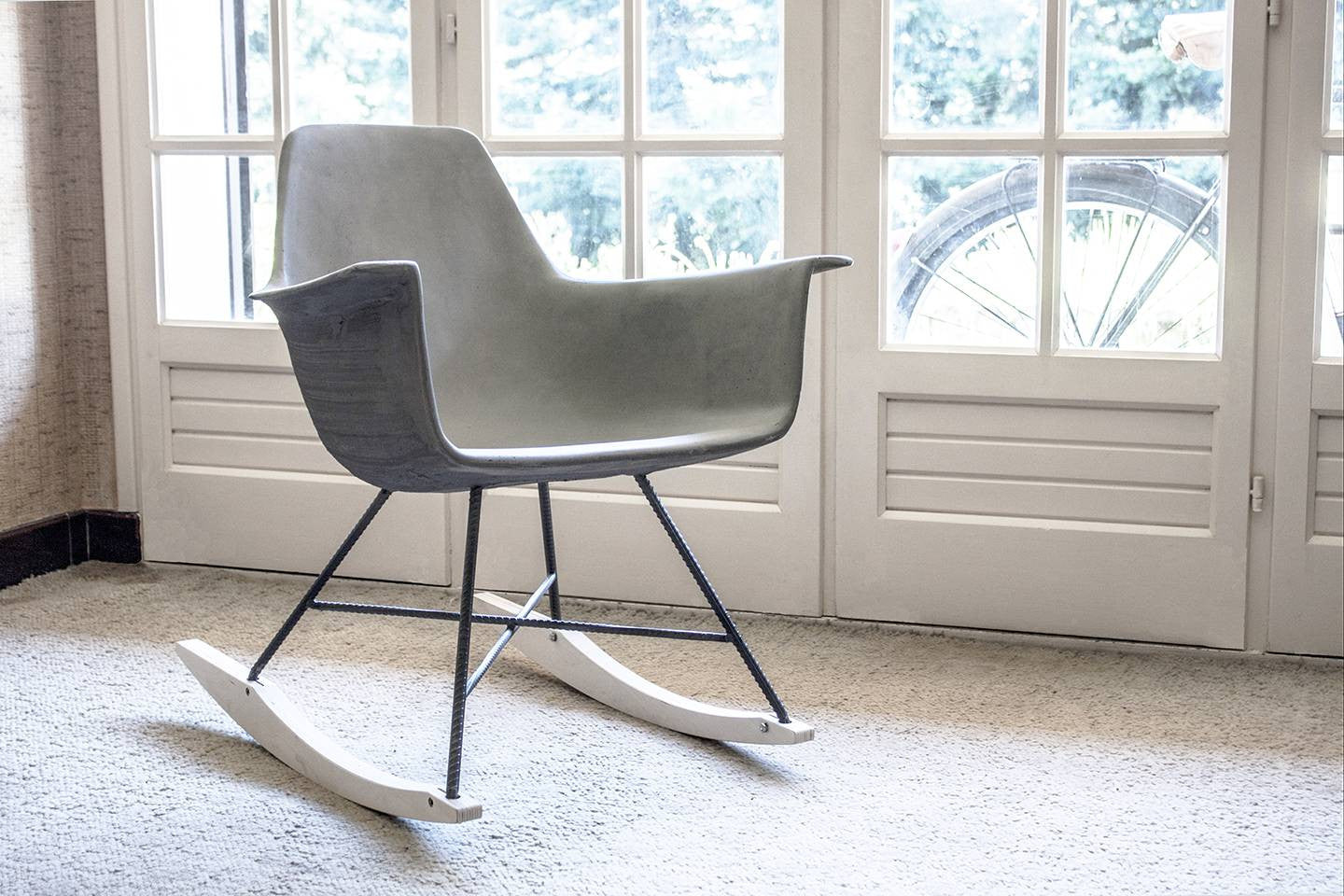 Hauteville Rocking Chair by Lyon Beton