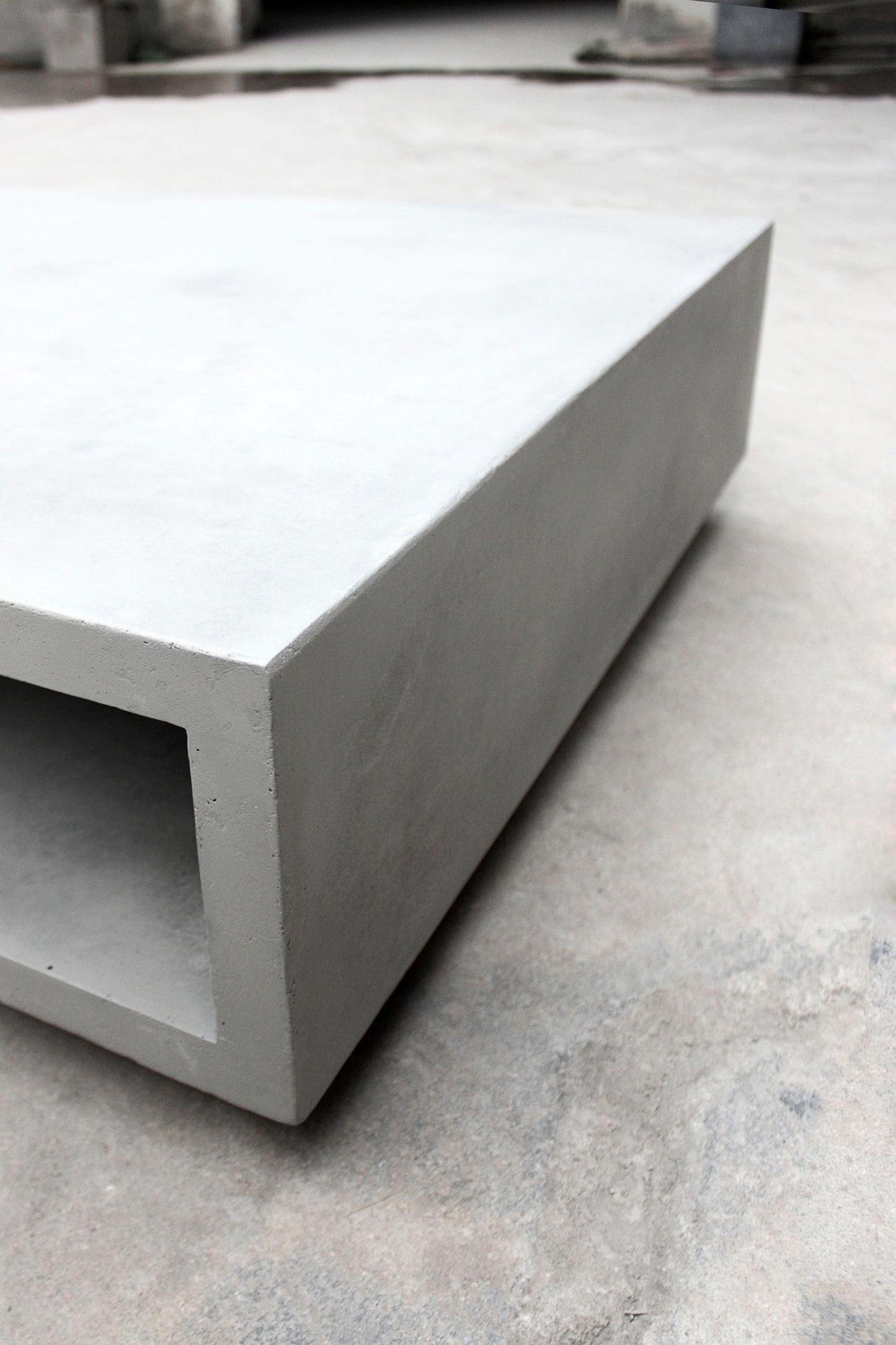 Monobloc Concrete Coffee Table
