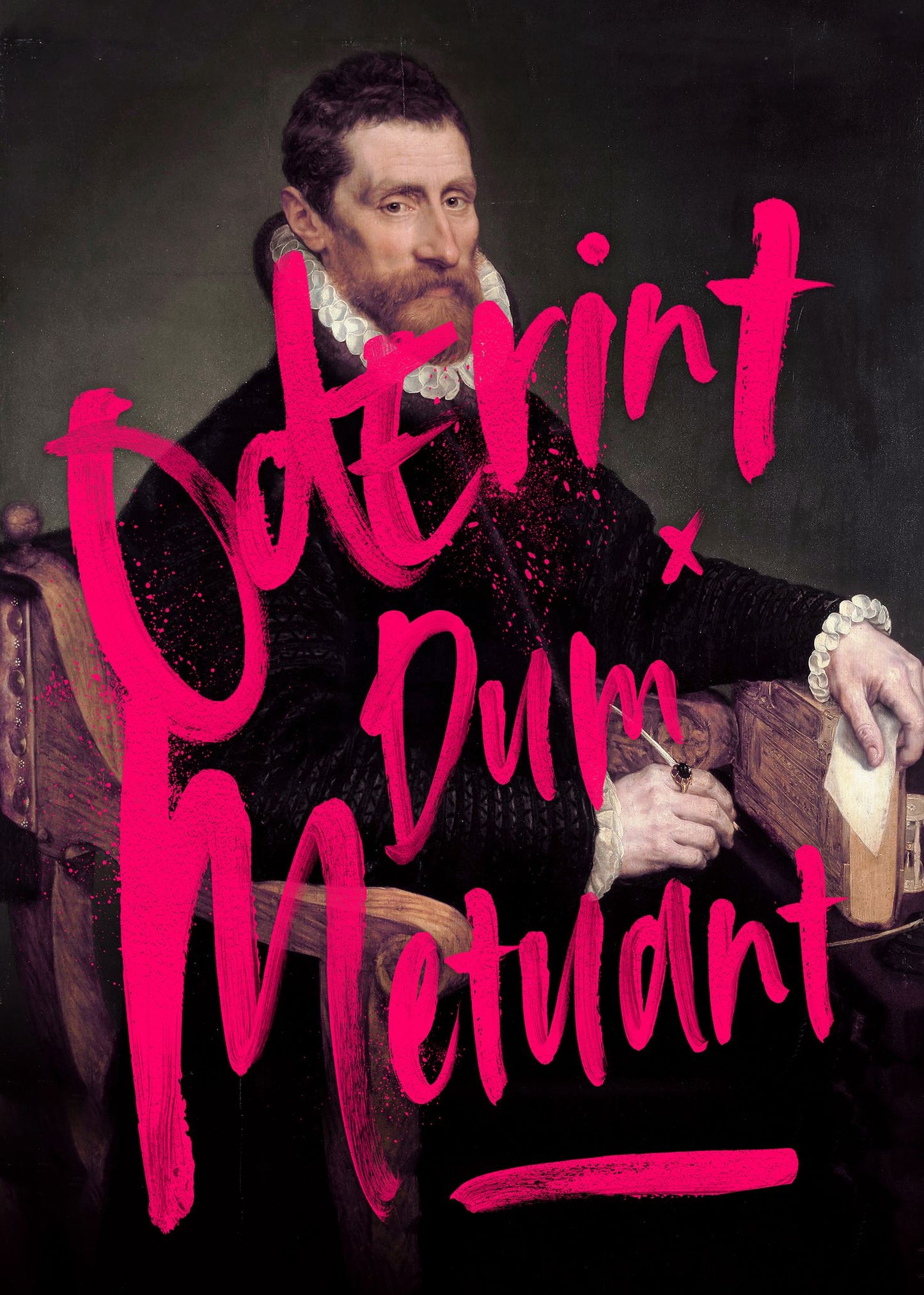 Oderint Dum Metuant Graffiti Print