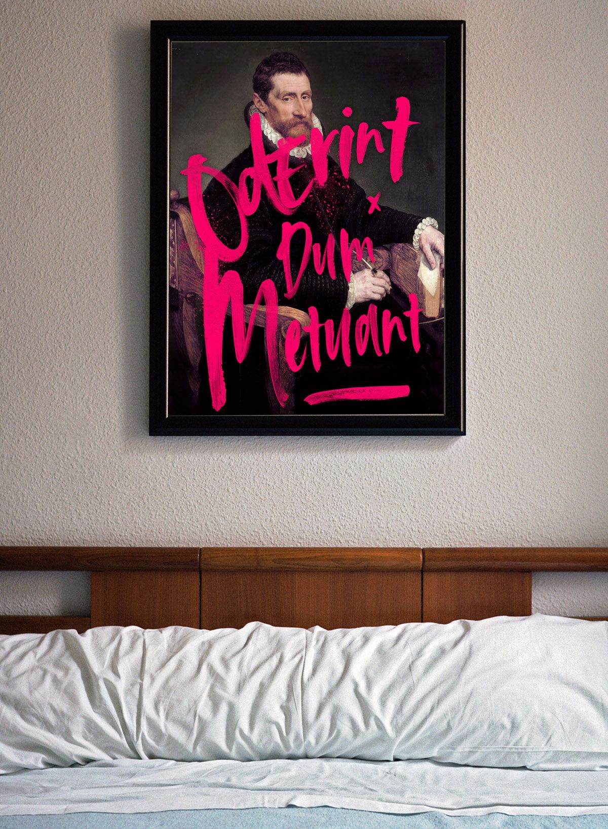 Oderint Dum Metuant Graffiti Print