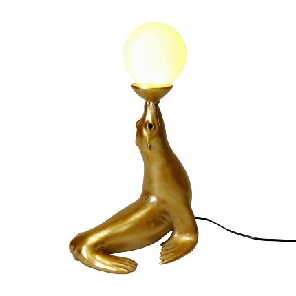 Seal Table Lamp Gold