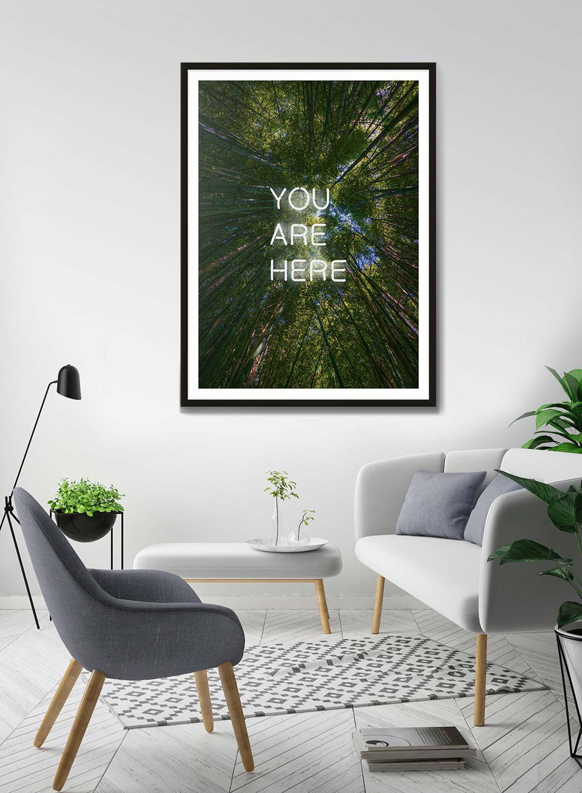 You Are Here Print