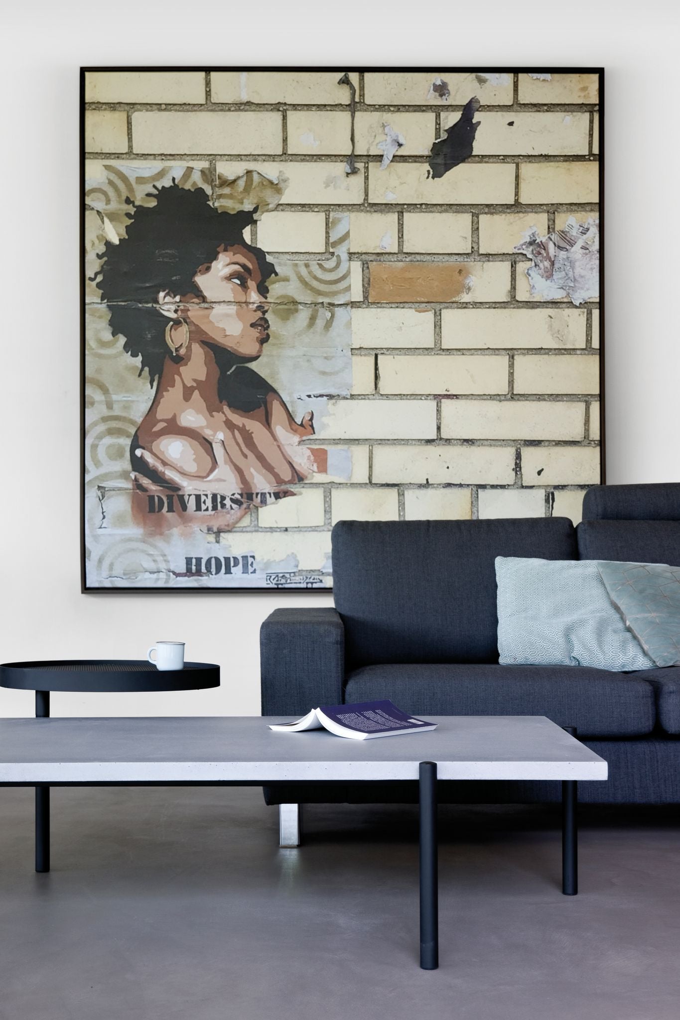 Twist Concrete Coffee Table