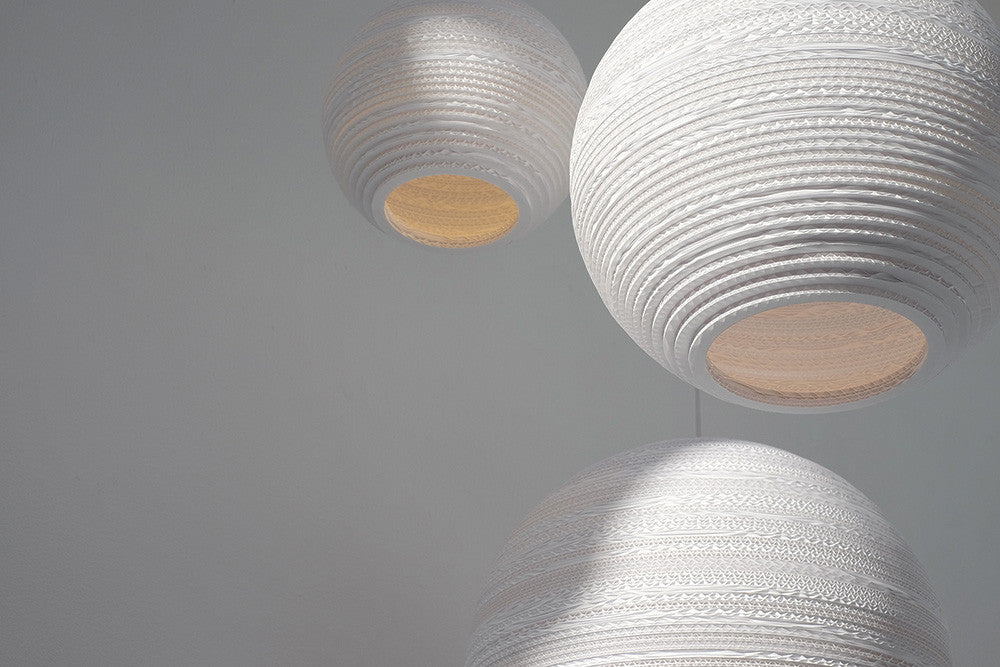Graypants Scraplight Moon 10 Pendant Lamp - White