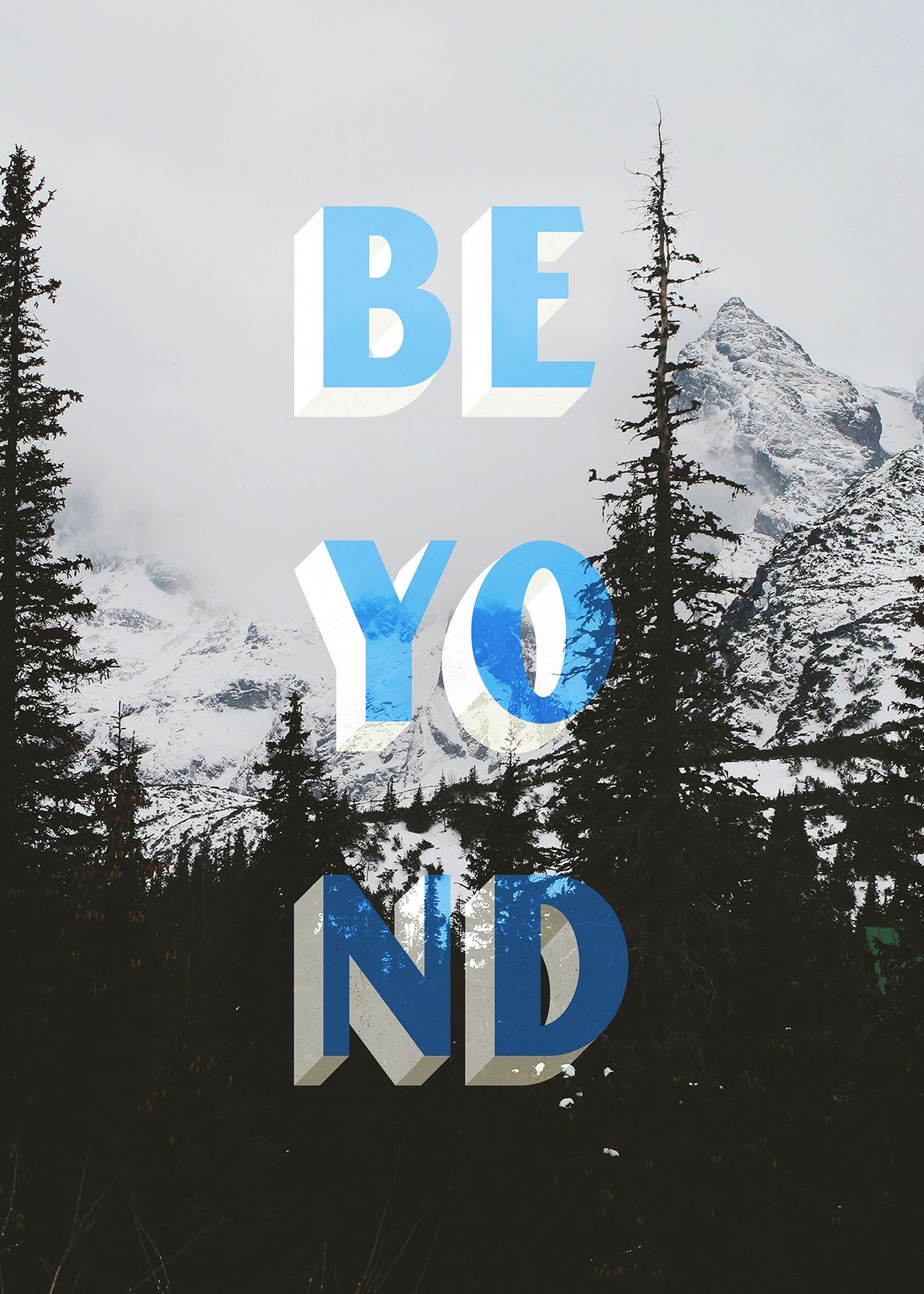 Beyond Typography Woodland Print
