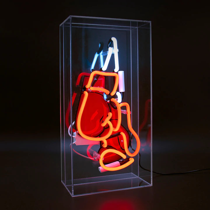 Boxing Gloves Neon Sign