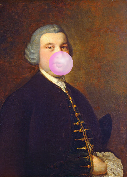 Bubblegum Gent Print