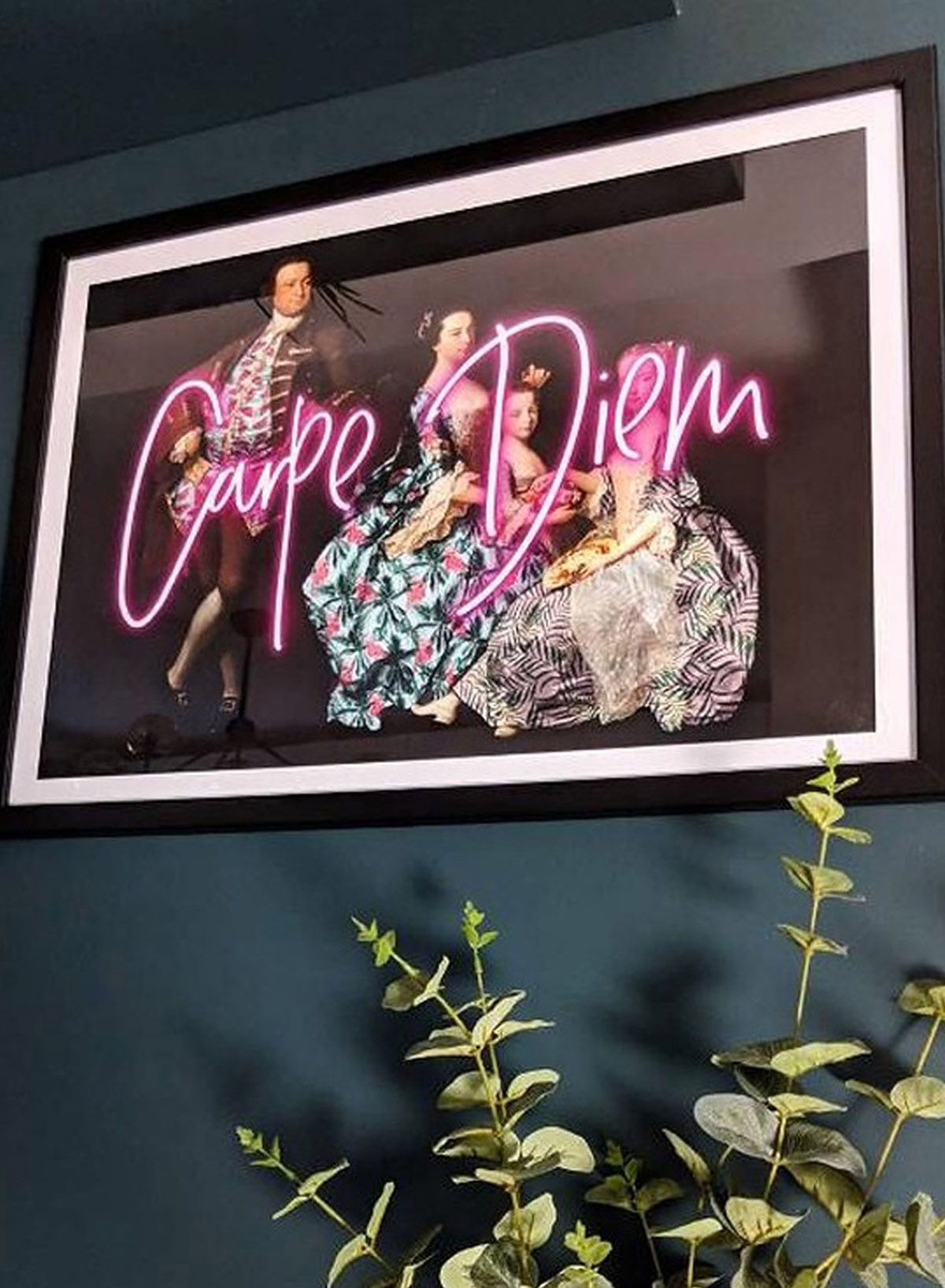 Carpe Diem Neon Print