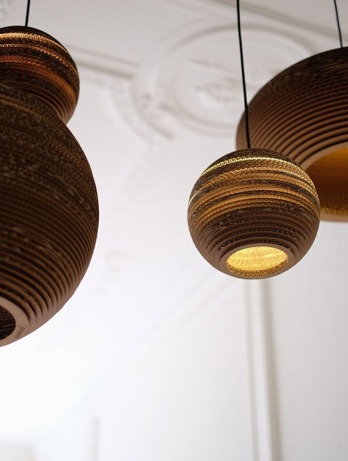 Graypants Scraplight Moon 10 inch Pendant Lamp