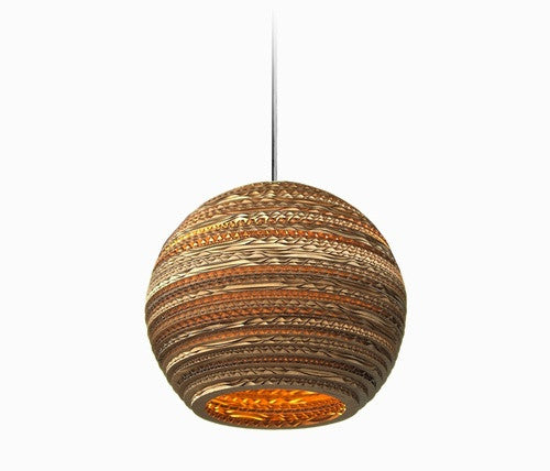 Graypants Scraplight Moon 10 inch Pendant Lamp