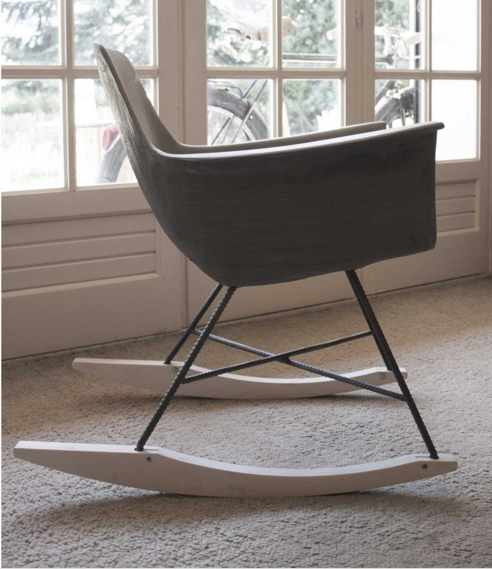 Hauteville Rocking Chair by Lyon Beton