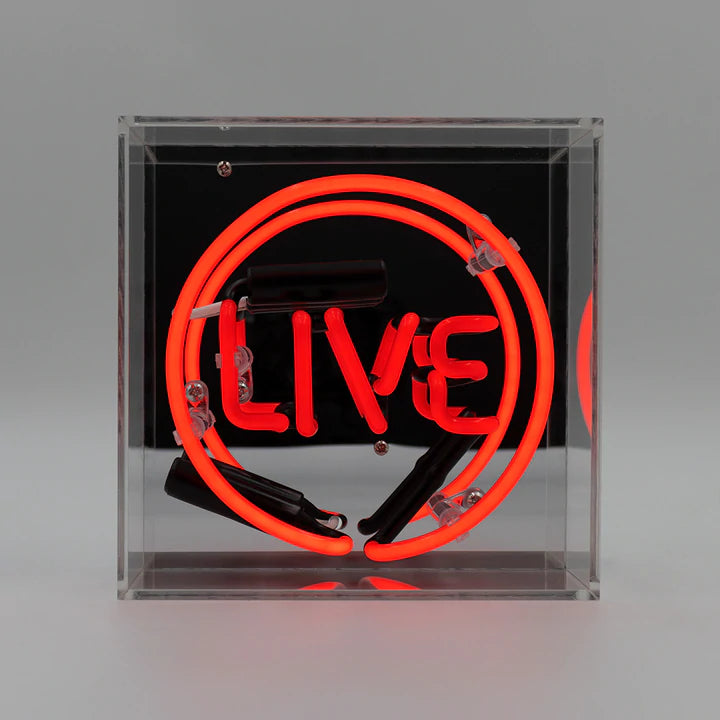 Live Neon sign