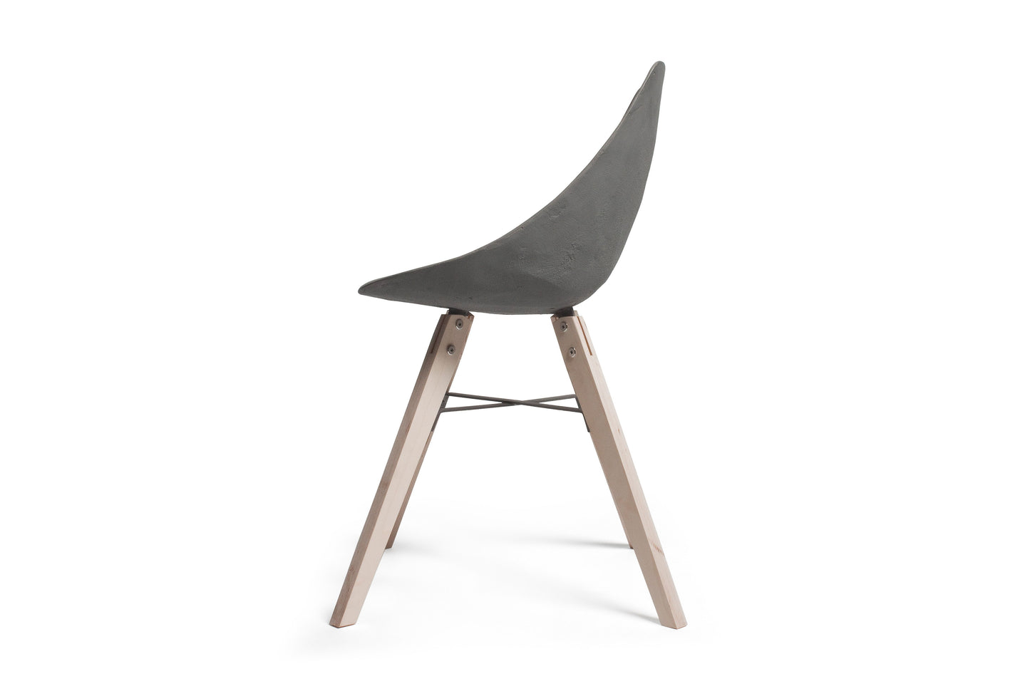 Hauteville Concrete & Plywood Dining Chair