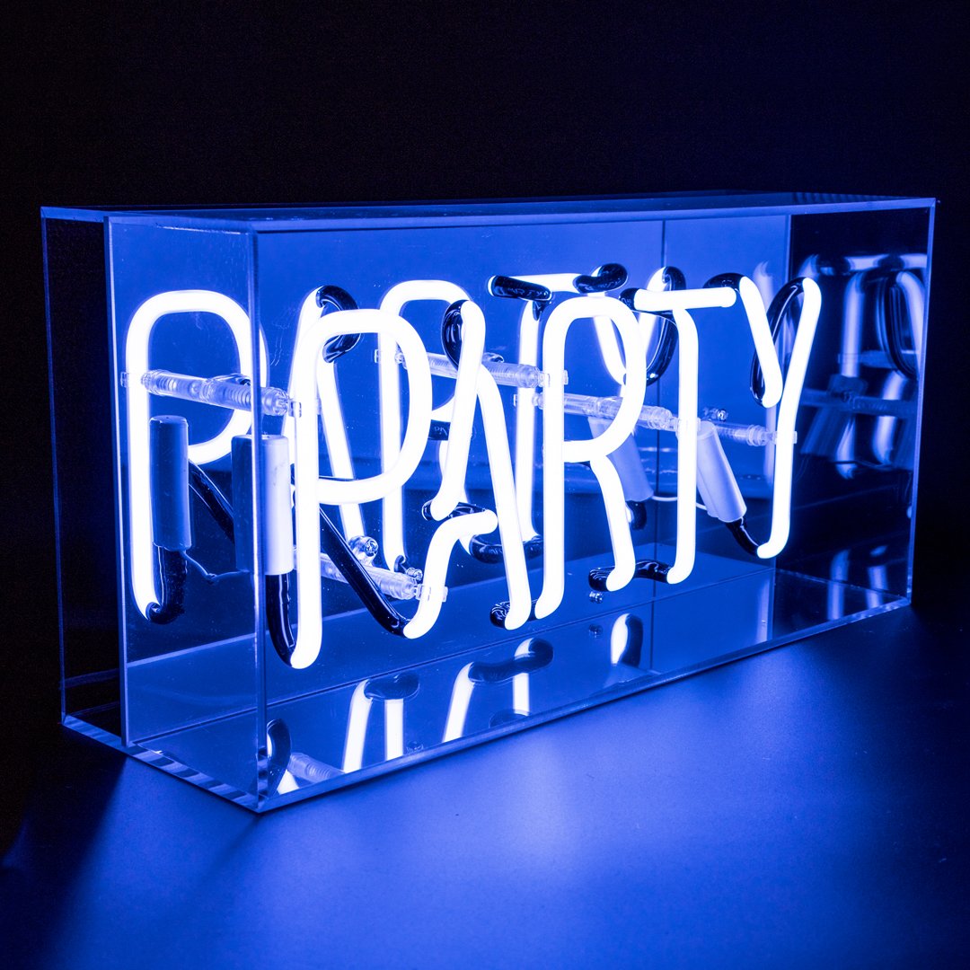 Party Acrylic Neon Light Box