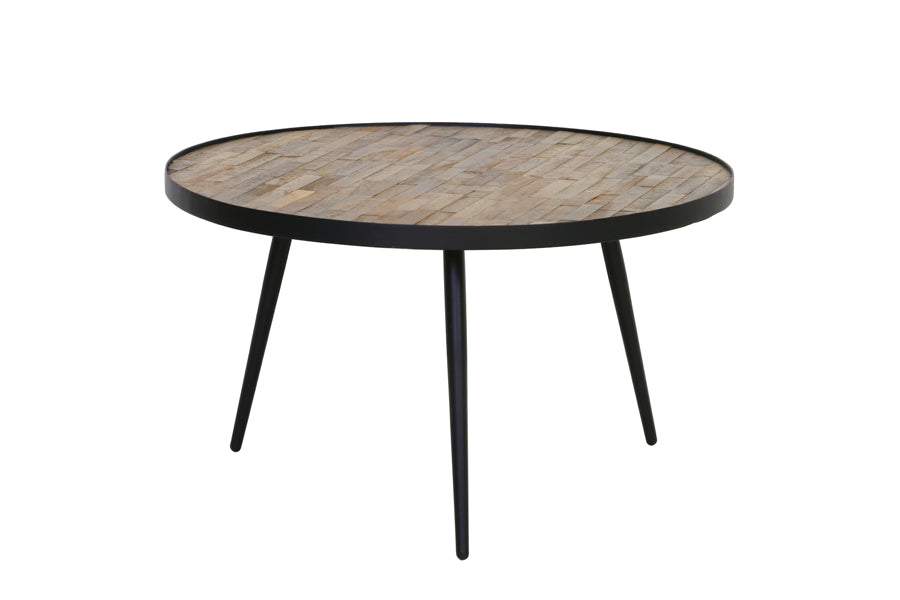 Puico Round Wood Coffee Table