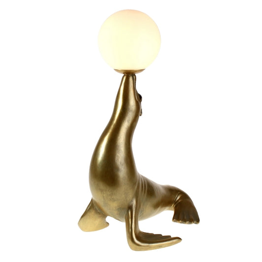 Seal Table Lamp Gold