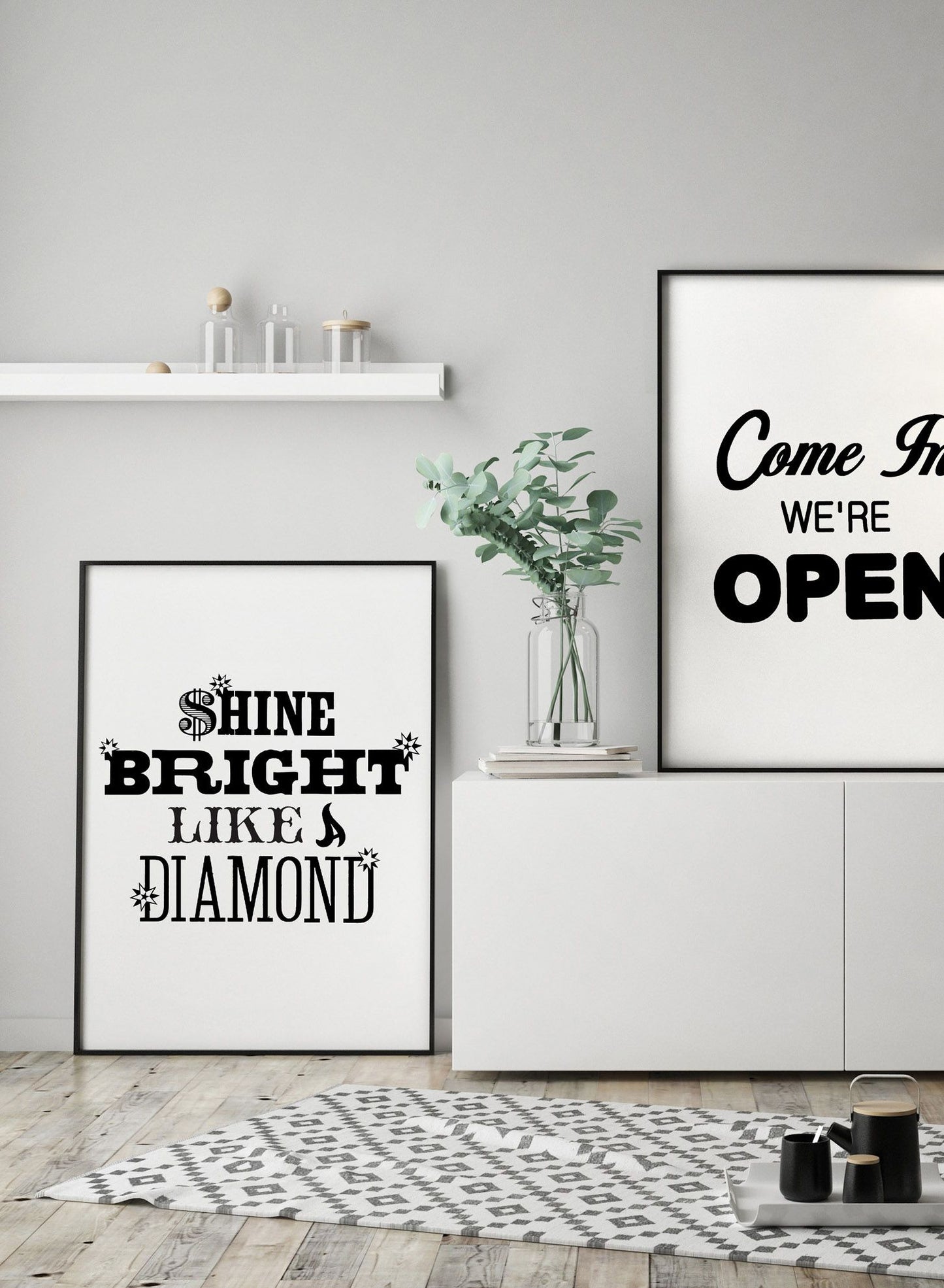 Shine Bright Like A Diamond Print