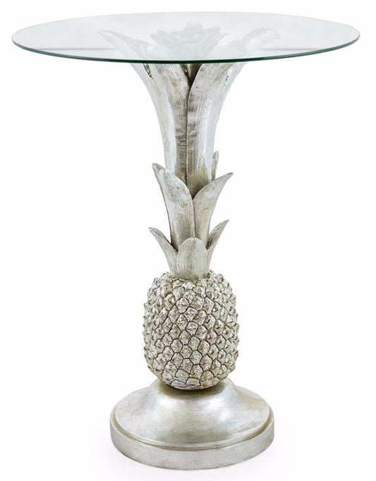 Silver Pineapple Side Table