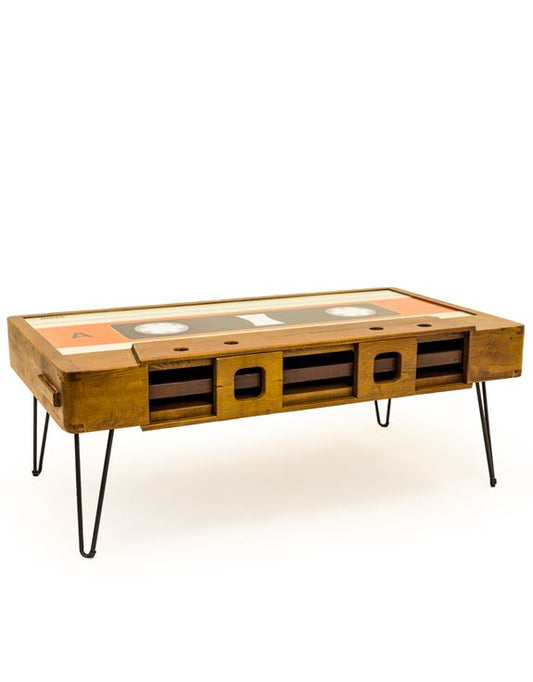 Solid Wood Cassette Coffee Table
