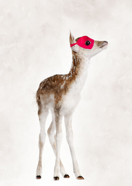 Super Deer! Little Heroes Animal Print