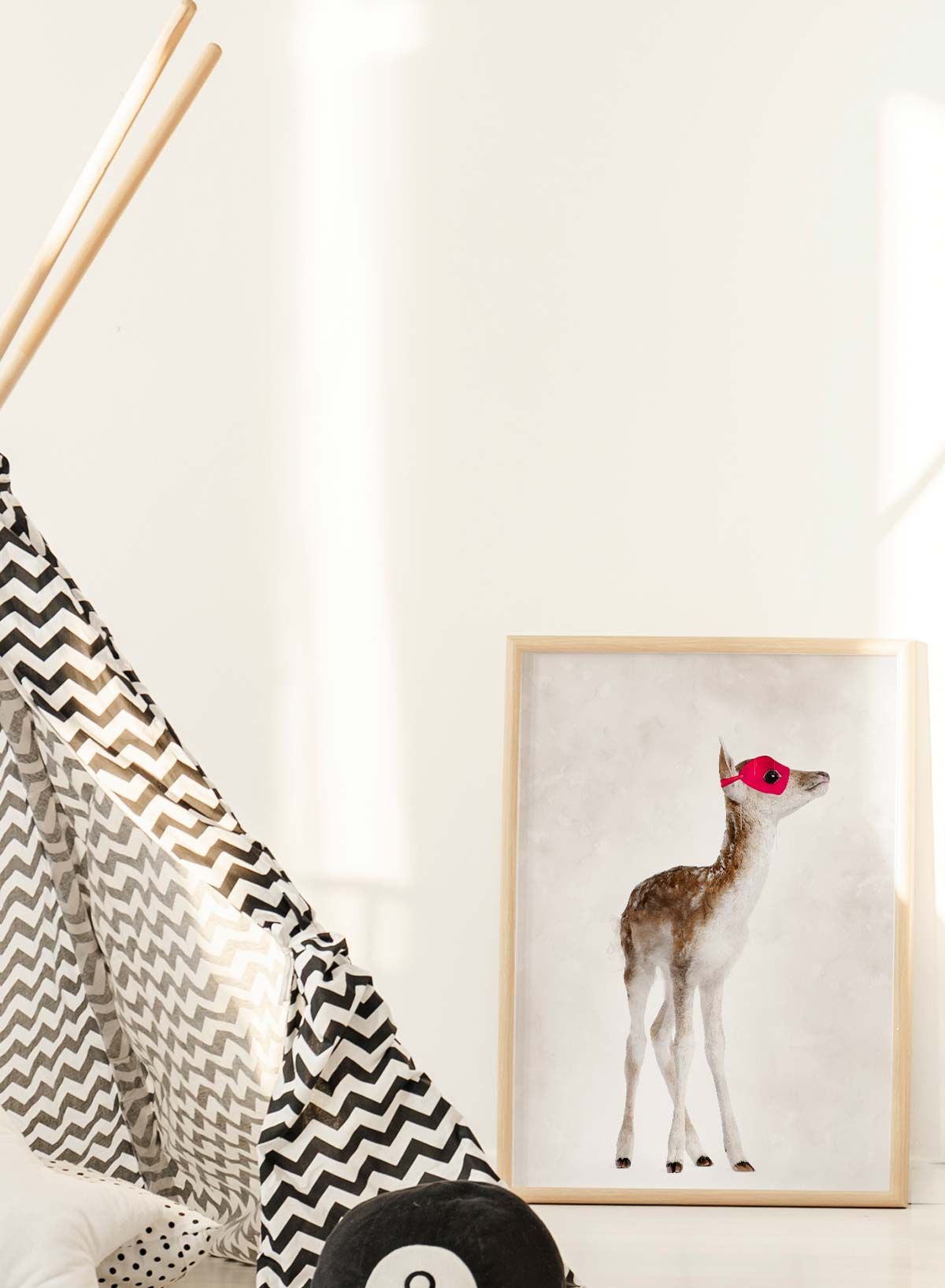 Super Deer! Little Heroes Animal Print