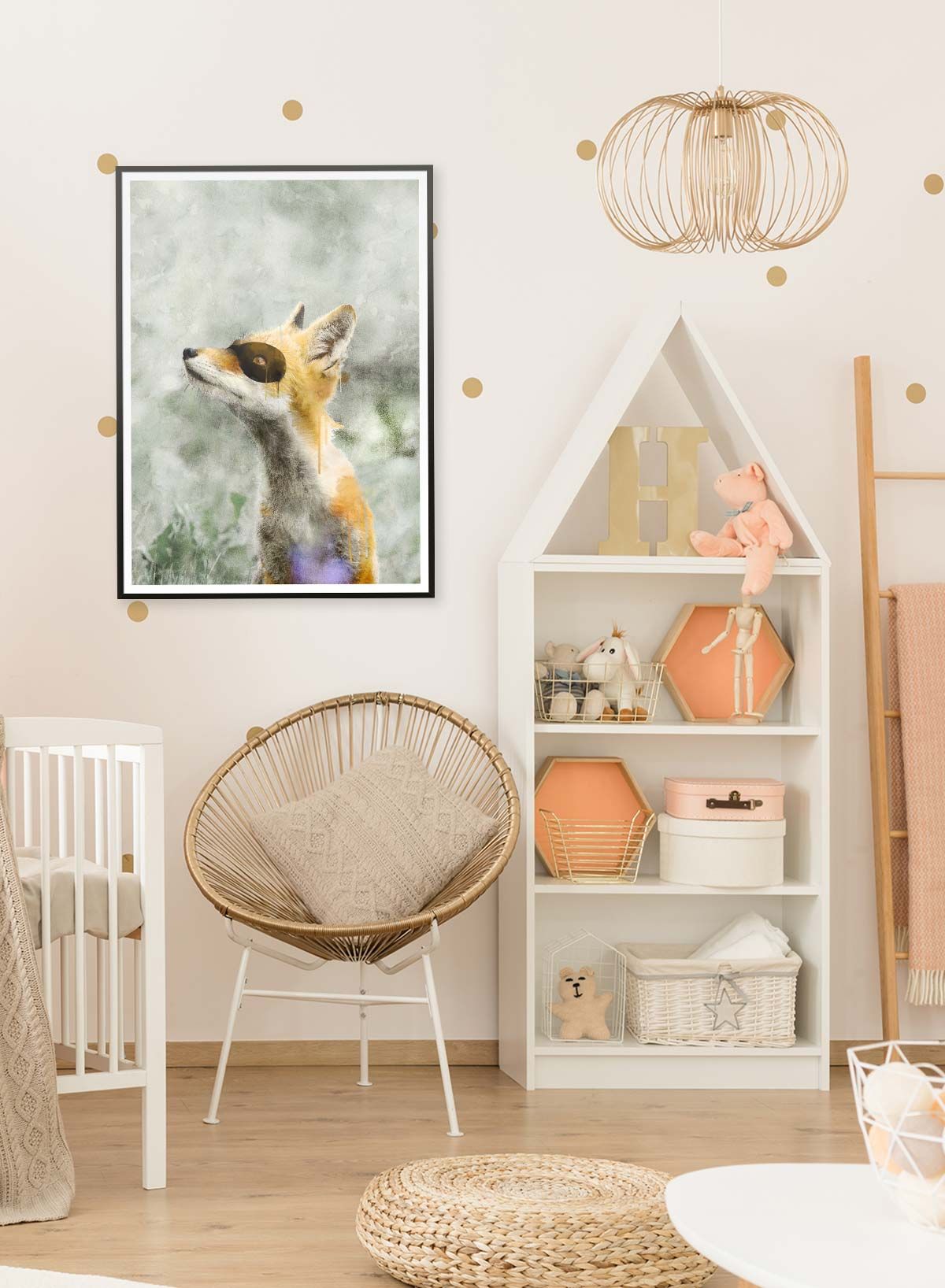 Super Fox! Little Heroes Animal Print