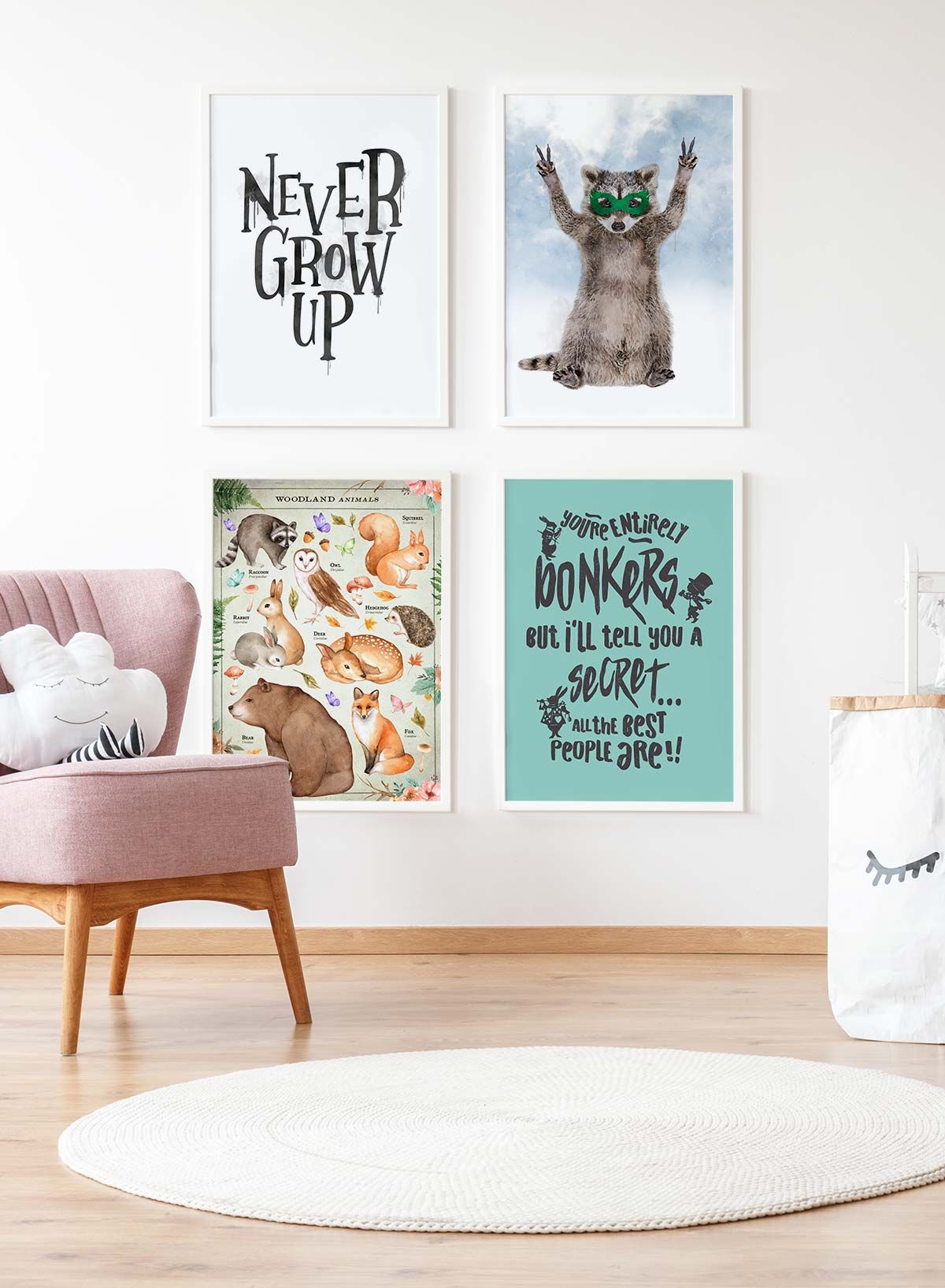 Super Raccoon! Little Heroes Animal Print