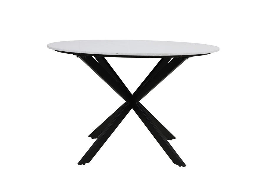 Tomochi Round White Marble Dining Table