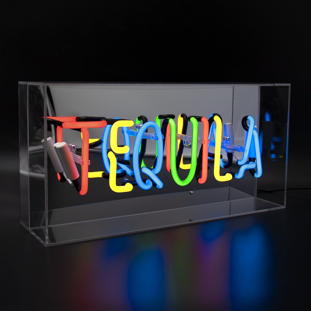 Tequila Acrylic Neon Light Box