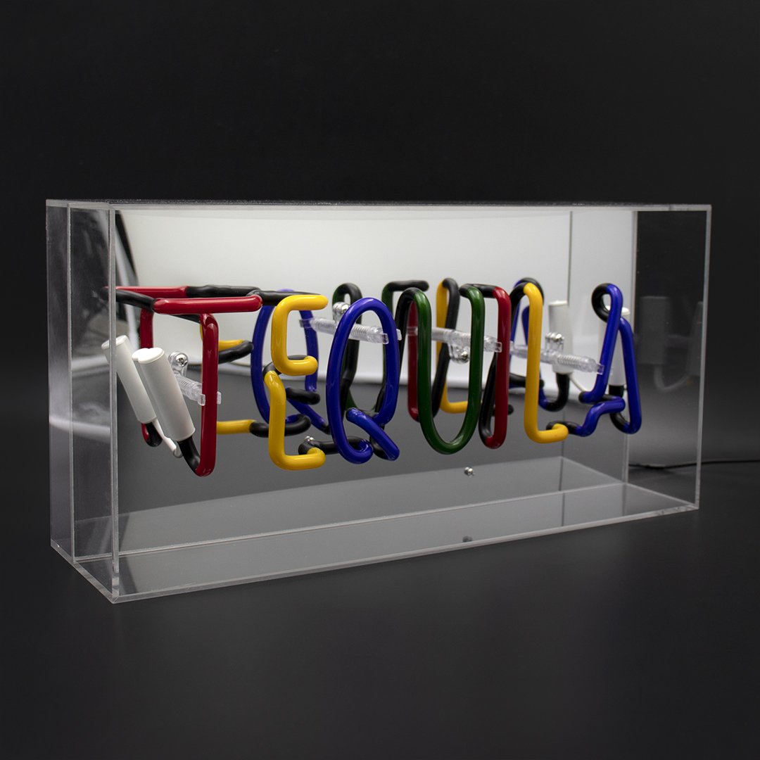 Tequila Acrylic Neon Light Box