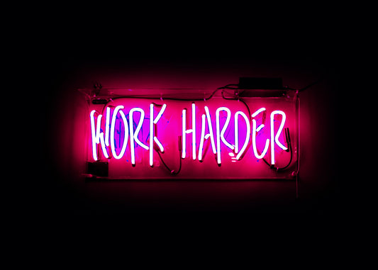 Work Harder Print