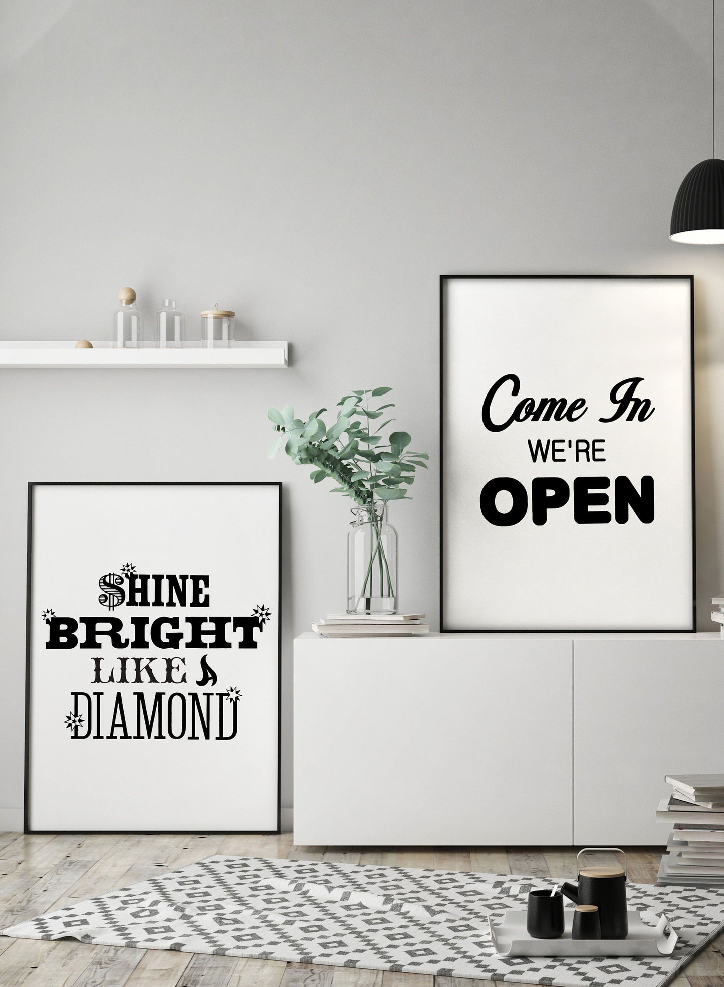 Come In We're Open Print