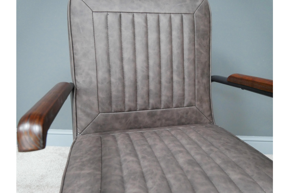 Grey Retro Chair